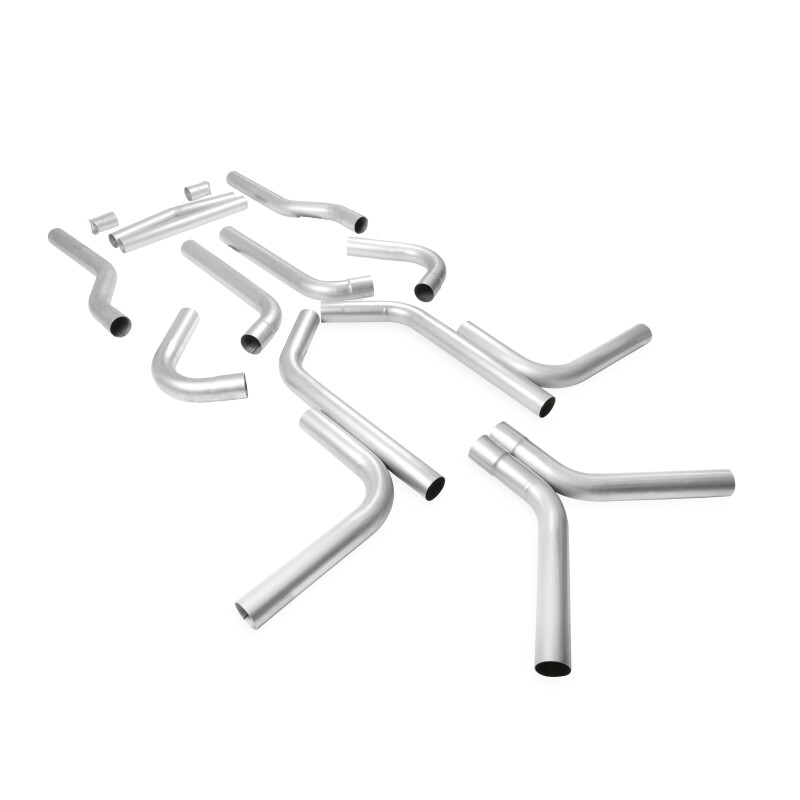 Picture of Flowmaster FLO Universal Fit Dual Exhaust Kit Steel Tubing - 15935