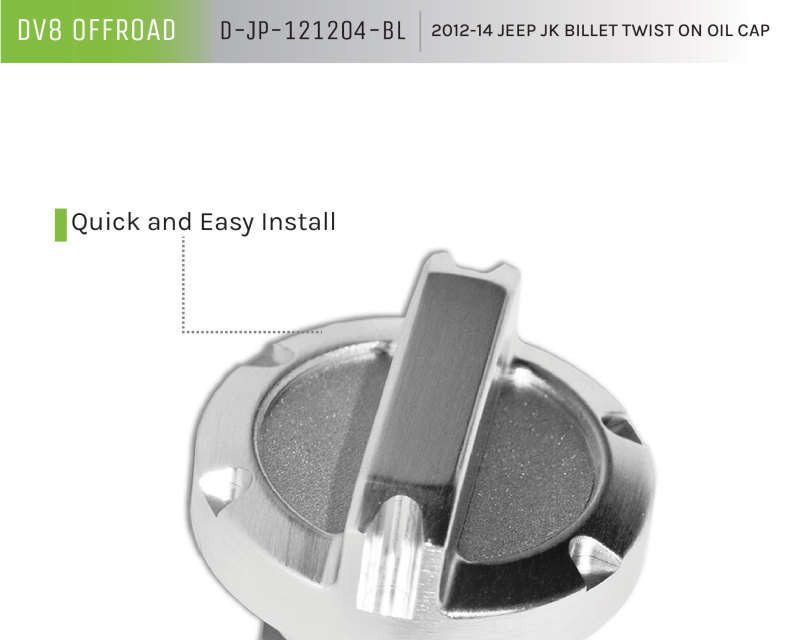 Picture of DV8 Offroad DVE Engine Bay Caps Engine Hardware - D-JP-121204-BL