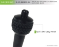 Picture of DV8 Offroad DVE Shift Knobs - D-JP-180023-BK
