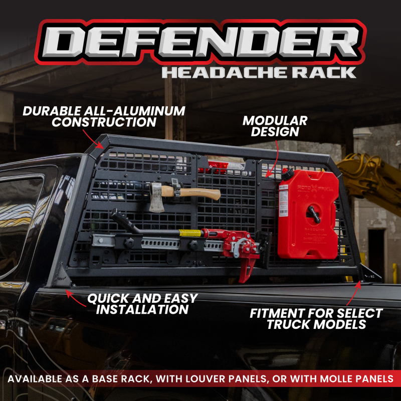 Picture of GEN-Y Hitch GEN Defender Headache Rack Exterior Trim - GH-29207