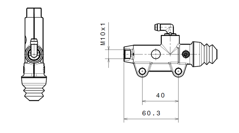 Picture of Brembo Powersports BRE Master Cylinders Brake Master Cylinder - 910A90390