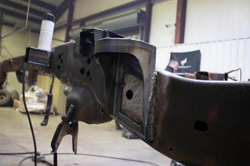 Picture of RBR Rear Frame Section - Rustbuster Rear Cab Mount Left Side rbrRB7019L
