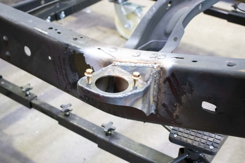 Picture of RBR Rear Frame Section - Rustbuster Rear Cab Mount Left Side rbrRB7137L
