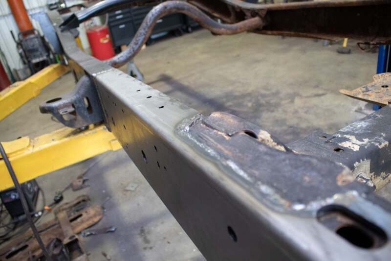 Picture of RBR Frame Section - Rustbuster Center Forward Frame Section Left Side rbrRB7313L