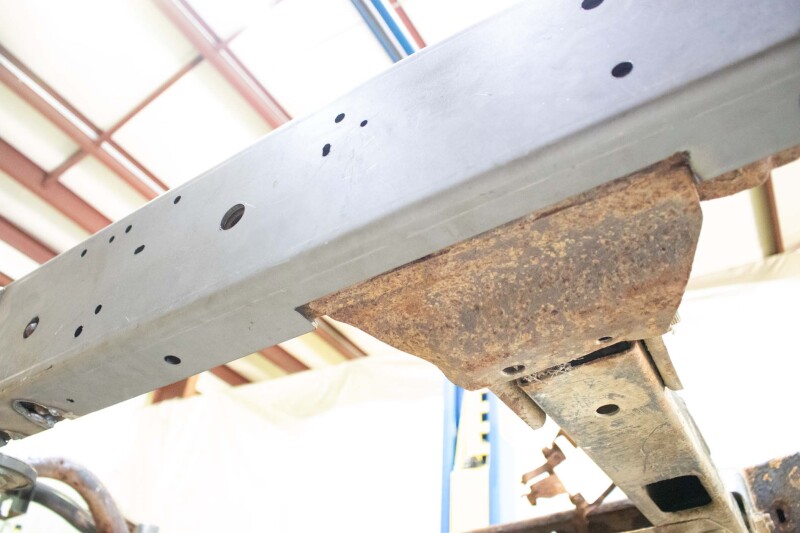 Picture of RBR Frame Section - Rustbuster Center Forward Frame Section Left Side rbrRB7313L