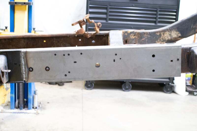 Picture of RBR Frame Section - Rustbuster Center Forward Frame Section Left Side rbrRB7313L