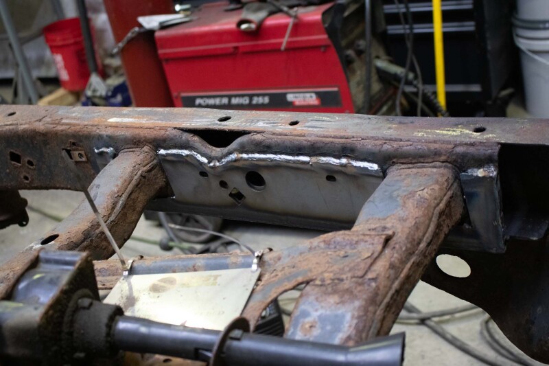 Picture of RBR Rear Frame Section - Rustbuster Rear Frame Section Left Side rbrRB7012L