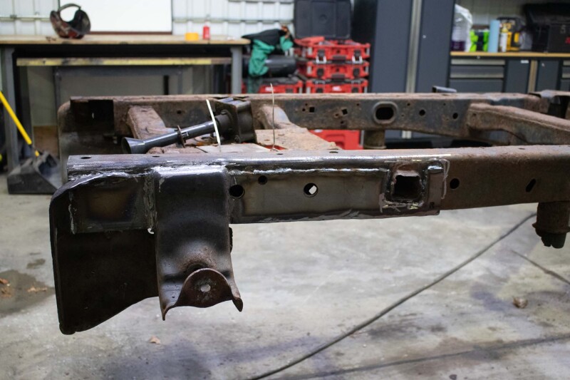 Picture of RBR Rear Frame Section - Rustbuster Rear Frame Section Left Side rbrRB7012L