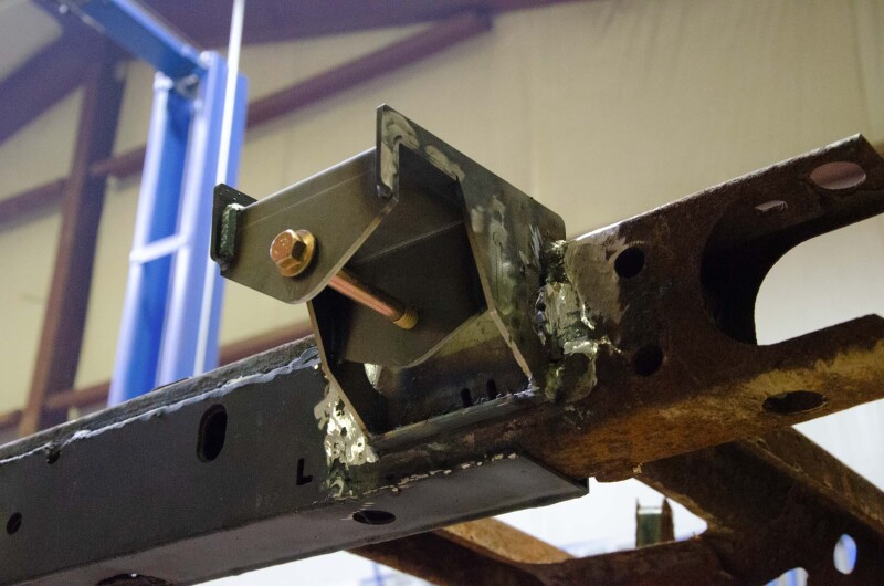 Picture of RBR Rear Frame Section - Rustbuster Rear Leaf Spring Mount rbrRB7721