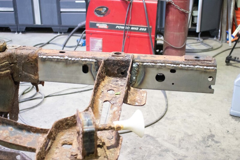 Picture of RBR Rear Frame Section - Rustbuster Rear Frame Section Left Side rbrRB7730L