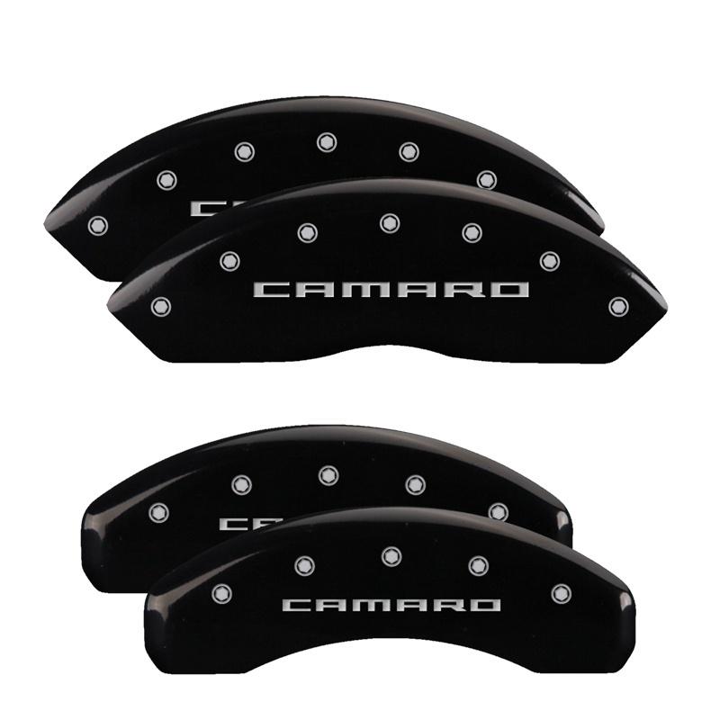 Picture of MGP Caliper Covers 4 Logo Front - 14240SCA5BK