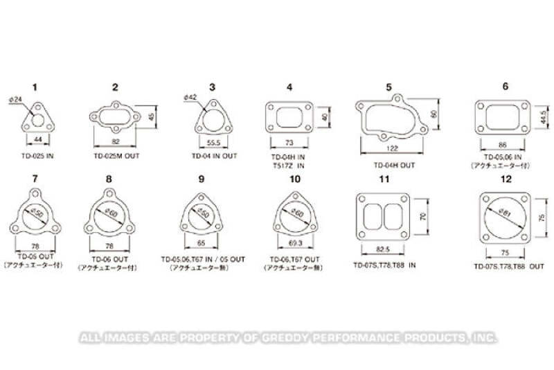Picture of GReddy GRE Gaskets Gasket Kits - 11900121