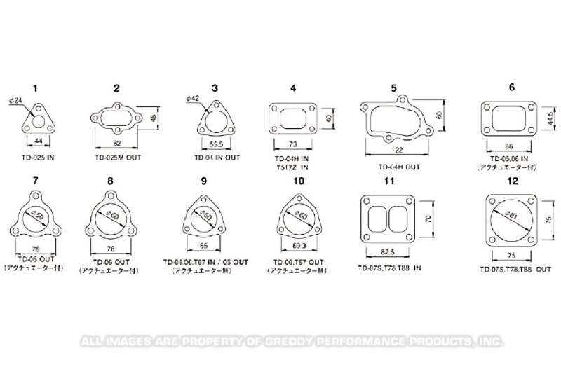 Picture of GReddy GRE Gaskets Gasket Kits - 11900132