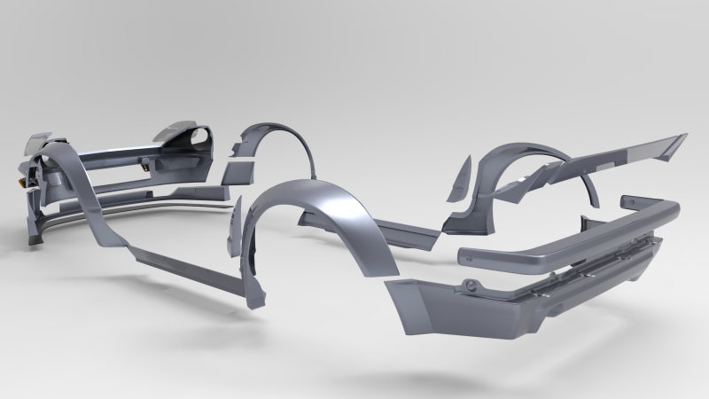 Picture of GReddy GRE RB Wide Body Kit - 66920420