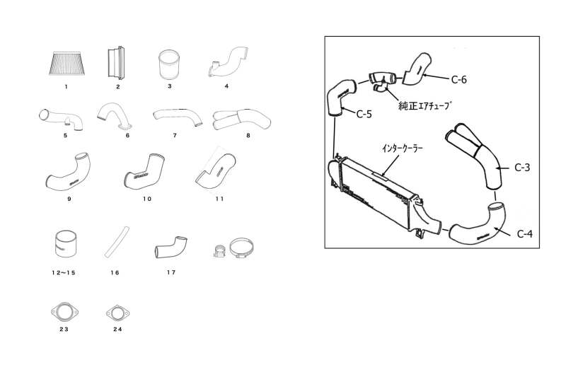 Picture of GReddy GRE Air Intake Cold Air Intakes - 11920262