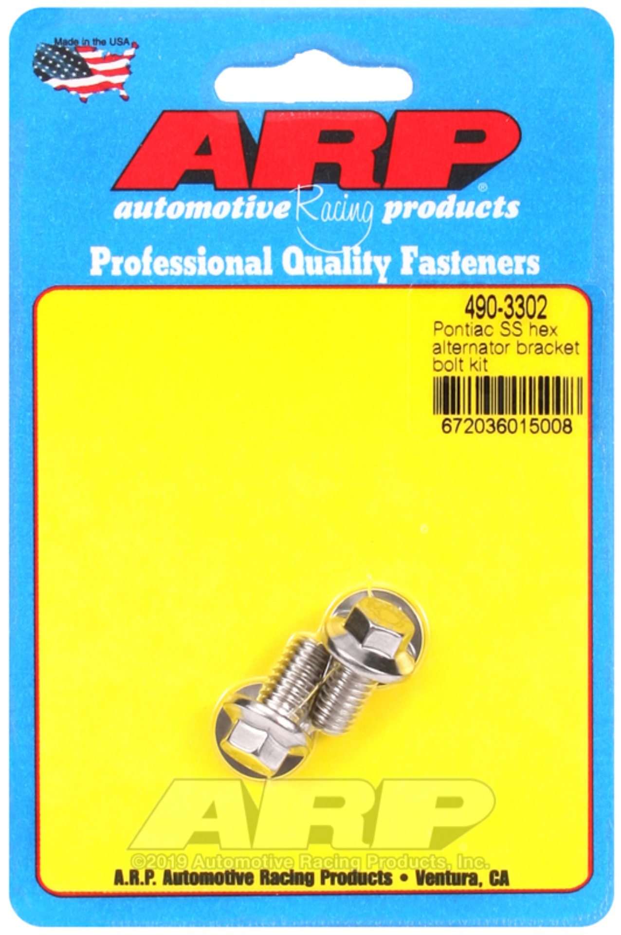 Picture of ARP Alternator Bracket Bolt Kits - 490-3302