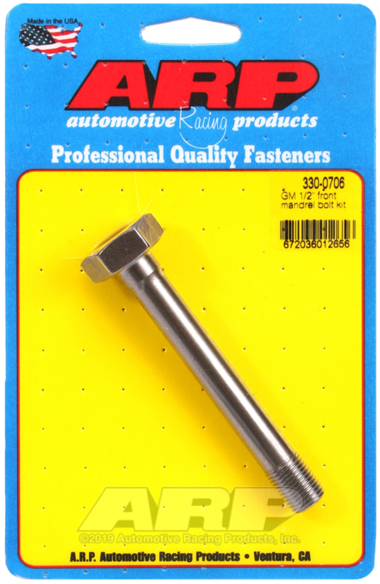Picture of ARP Front Mandrel Bolt Kits - 330-0706